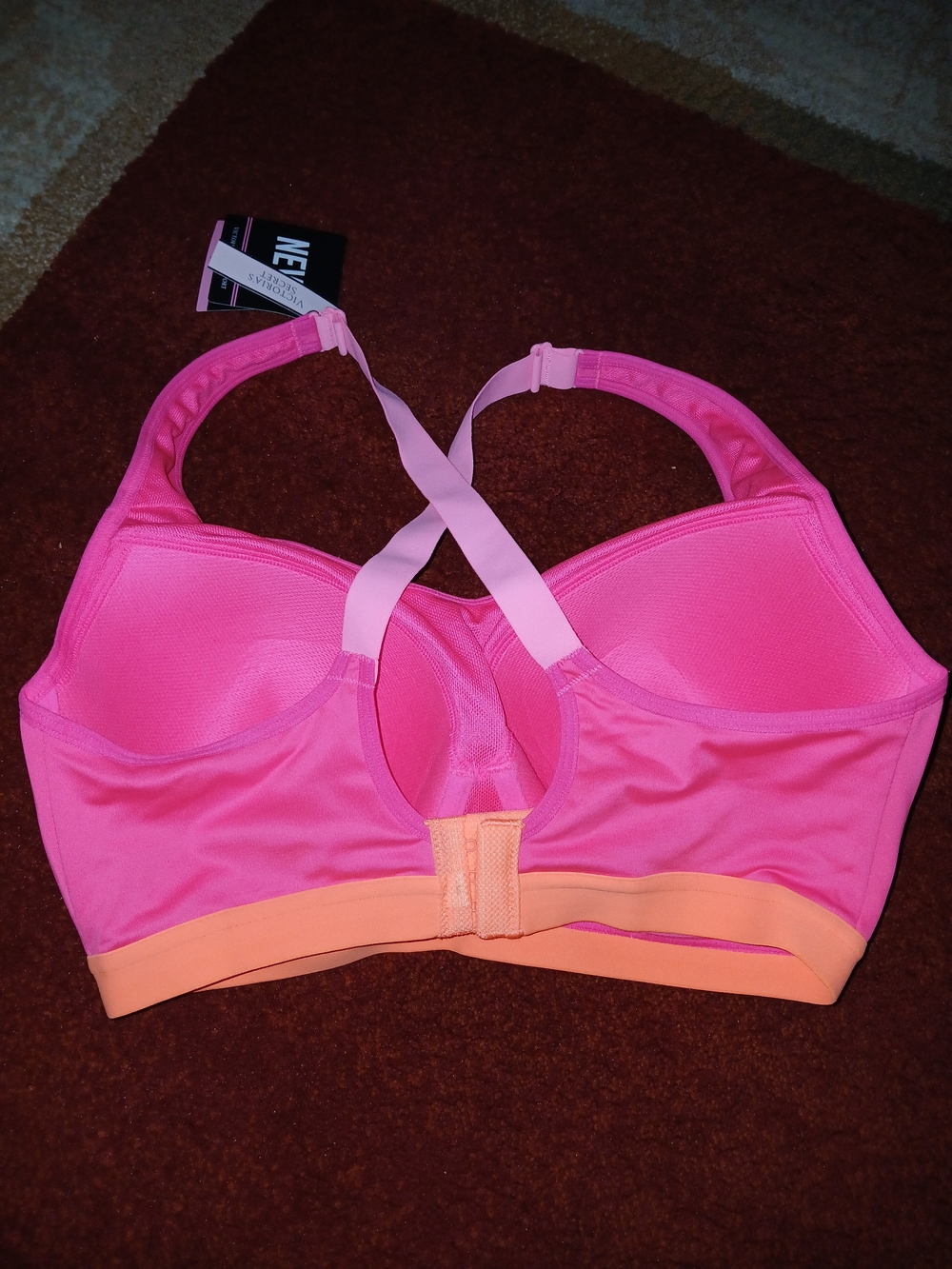 VSX Pink & Peach Wireless Sports Bra - Picture 3 of 5